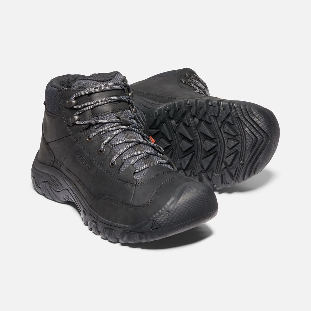 Bottes Chukka Keen Homme Noir | Targhee Iii Waterproof | XIHLB-7203